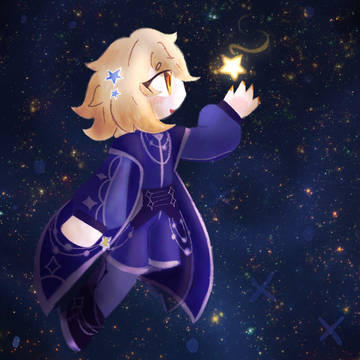 手に牡牛座/Taurus in hand