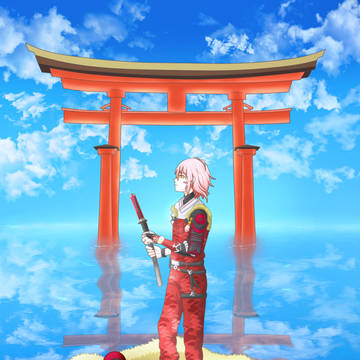 泛塵 ----- 深い青い海