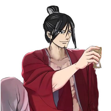 【三國亂雜感】 曹操 飲酒圖 ( AI 製圖)