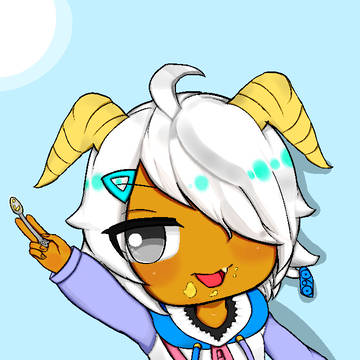 まくらちゃんのプリン食べてるところ