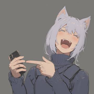嘲笑小猫表情
