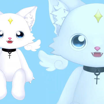 【Vモデル】天然な白猫系VTuber