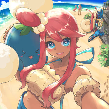 水着フウロさん(^^♪