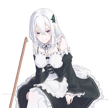 エキドナ ロズワール邸メイド服ver.