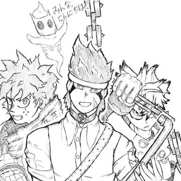 Jitsuni, Deku, Rudo.