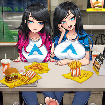 Twin Footjob