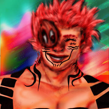 Sukuna smiling like tiger 🐯