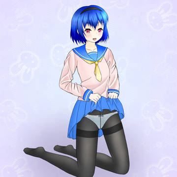 お兄ちゃん、見てよ、かわいいでしょ?