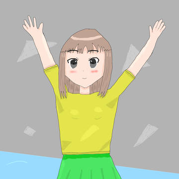 色塗りの練習