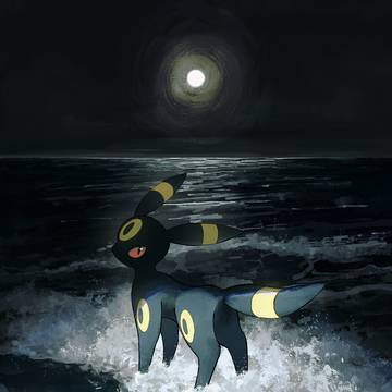 夜の海