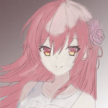 崎司の半身で描く