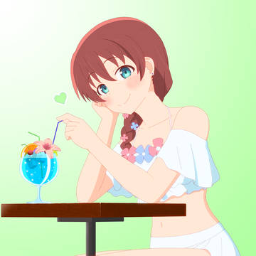 【エマ・ヴェルデ】水着デート