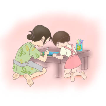 お絵描き