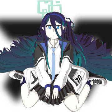 ぺったんこ座りアリス