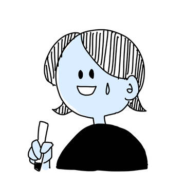 にっこりできない