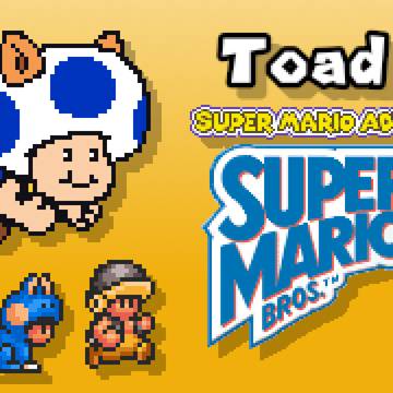 Toad in Super Mario Advance 4