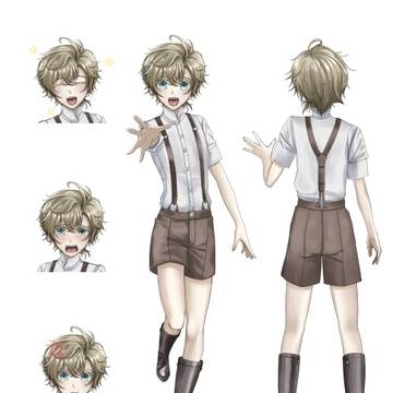 귀여운 금발 소년