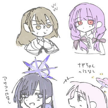ブルアカ絵