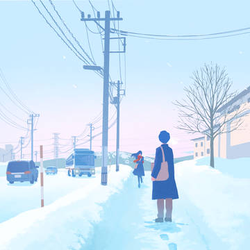 meet in the snow