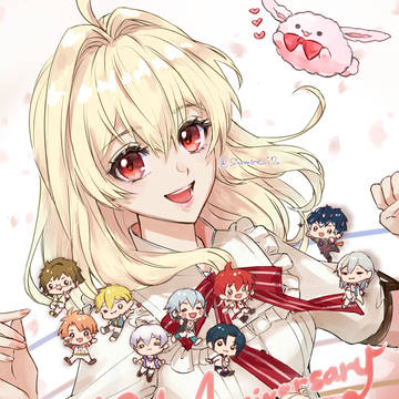 アイドリッシュセブン10周年記念イラスト