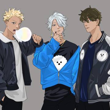 ふわふわ好き三兄弟