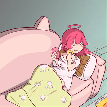 配信後のさくらみこ