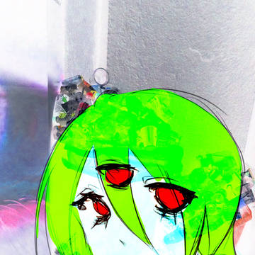 ゲロ姫ちゃんのコラージュ