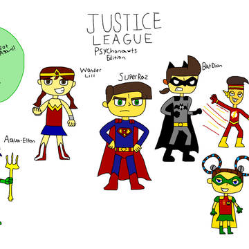 DC X Psychonauts Redux