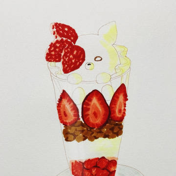 いちごパフェ