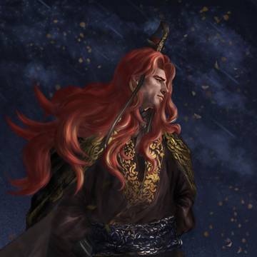 白夜极光仲胥：夜凉