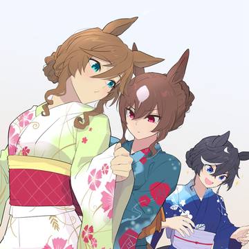 順番にな（浴衣）