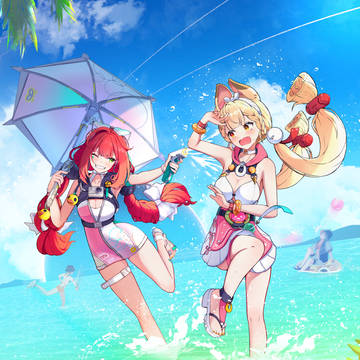 夏はまだ終わってないぞーーー!!!🌻🌊🫨🫨