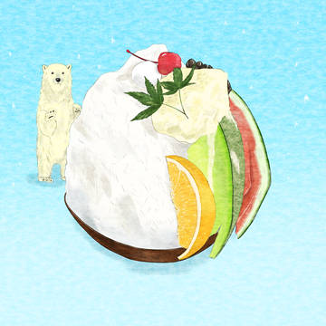 豪華なしろくまパフェ★