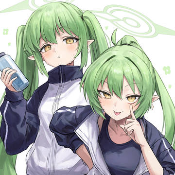 ヒカリ&ノゾミ💚