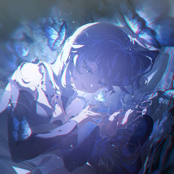 今夜は、星と蝶と