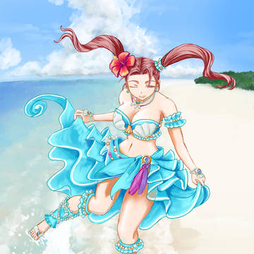 Beachside Mermaid