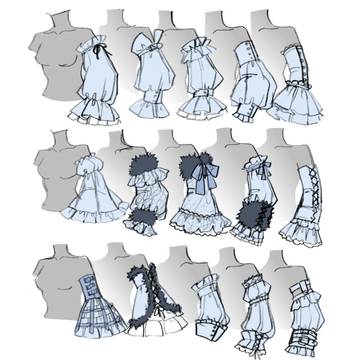 付け袖のアイデア