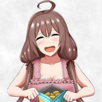 ダイエットの話をしながらおもむろに菓子の封を切るアイドル