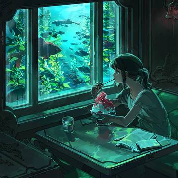 翠の喫茶店