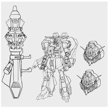 僕の考えた強つよガンダム（ZガンダムサイコMk-Ⅱ）