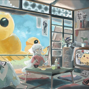 アヒルのおもちゃ