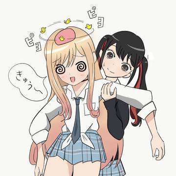 喜多川海夢　ぐるぐる目