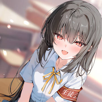 笑う時だけ八重歯が見える生徒会長さん