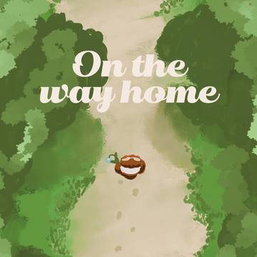 On the way home