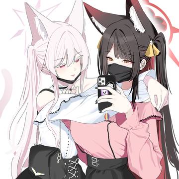 狐坂ワカモ , 清澄アキラ