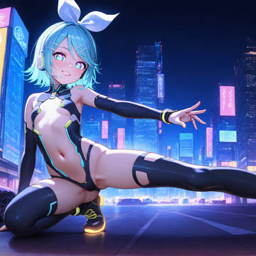 Kagamine Rin Cyber-Neon