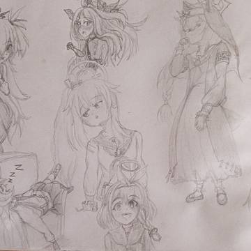 Draw some Blue Archive character