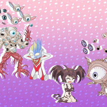 ガイアとデビルマンレディー