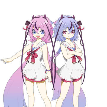 動画用ヒメミコ立ち絵(2025年8月まで)
