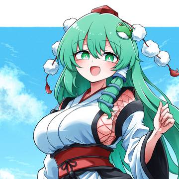 天狗衣装早苗
